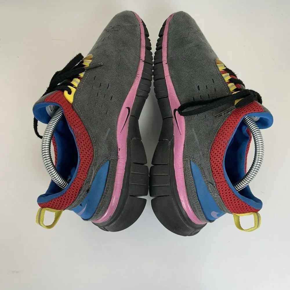 Vtg Nike Free 5.0 NikeID Running‎ Shoe Suede 2007 Women Sz 7